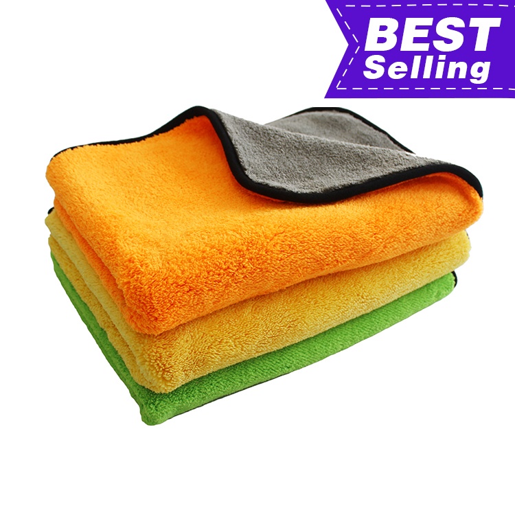 Double Microfiber Towel