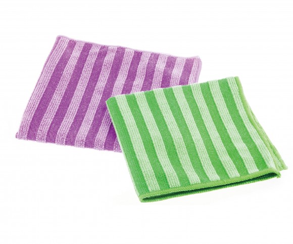 Microfiber Cloth With PP Scrubber