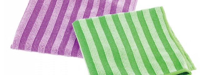 Microfiber Cloth With PP Scrubber