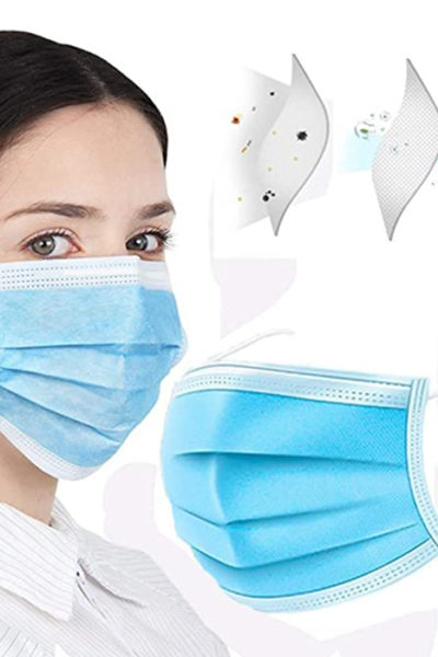 Disposable medical facemask