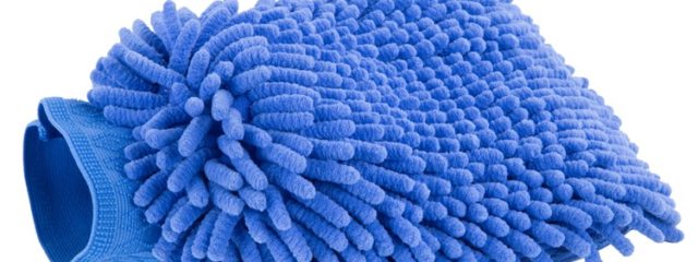 microfiber car wash glove